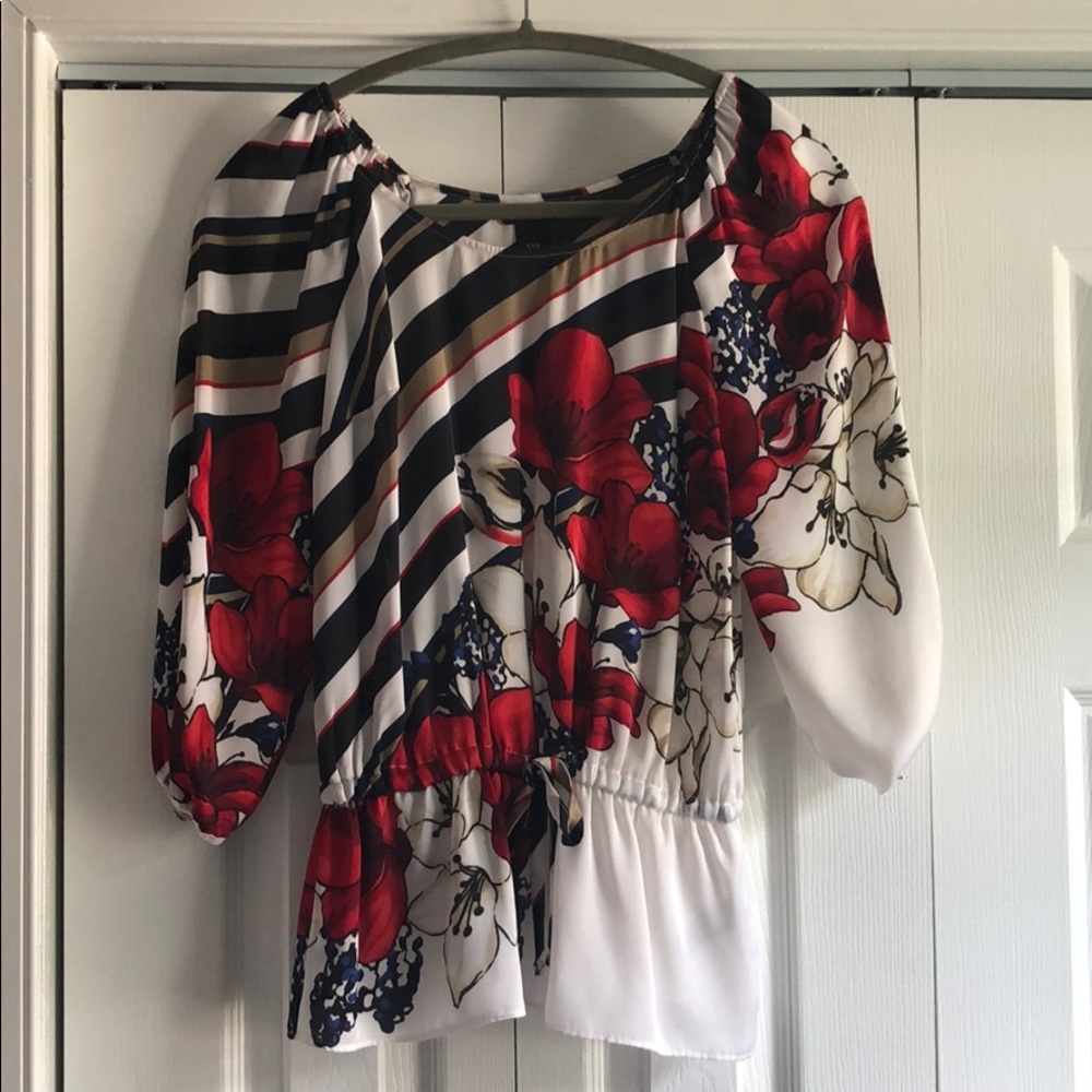 White House black market blouse size XXS